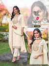 Border Vol 2 By Blue Hills Rayon Kurti With Bottom Dupatta Wholesale Online